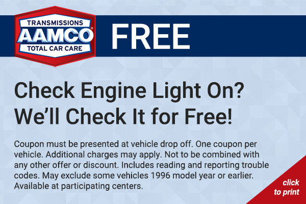 Free check engine light check coupon